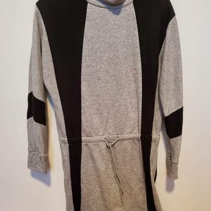 Urban outfitters gray side stripe dress